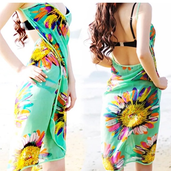 🥳HP🥳NWT chiffon straps Backless Dress,mini/maxi - Picture 8 of 8